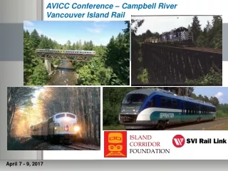 AVICC Conference – Campbell River Vancouver Island Rail ?