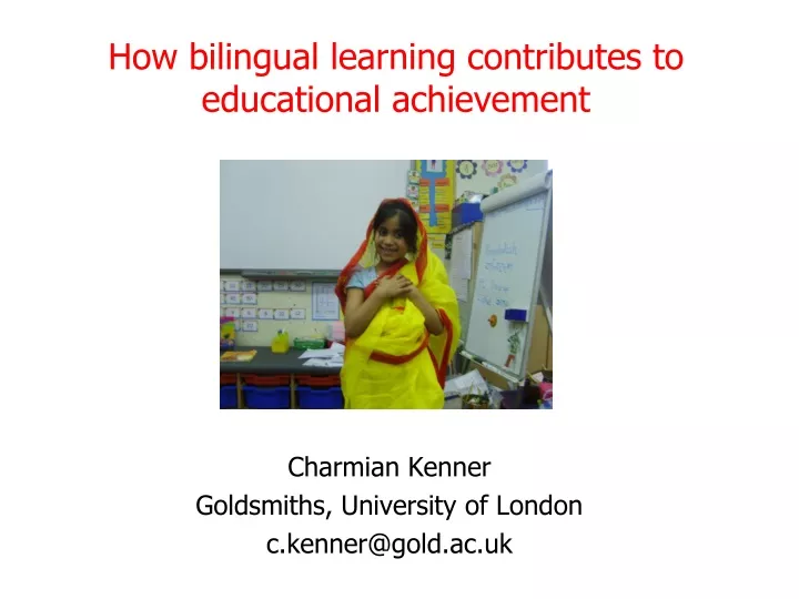 how bilingual learning contributes to educational achievement