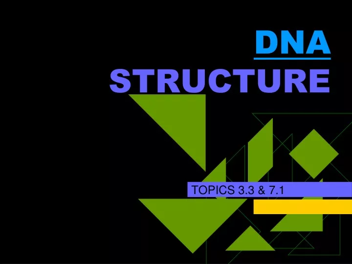 dna structure