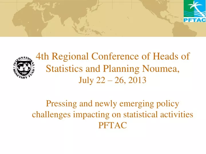 4th regional conference of heads of statistics