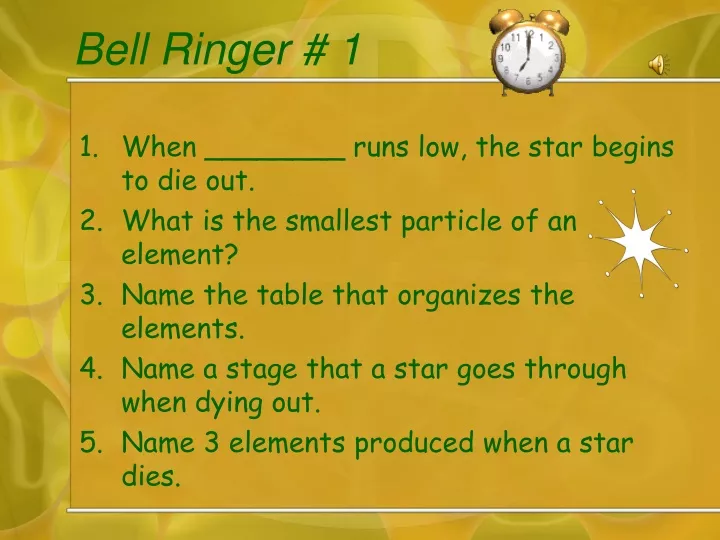 bell ringer 1