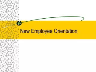 New Employee Orientation