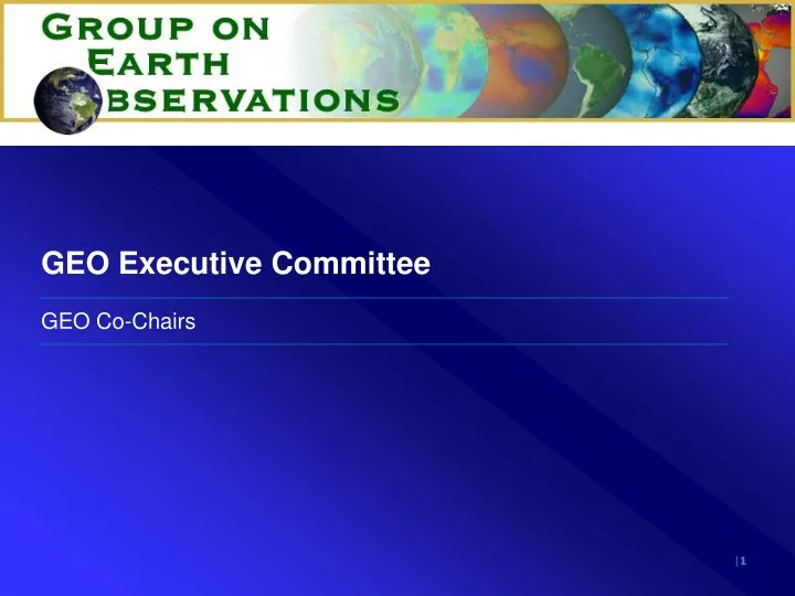 geo executive committee