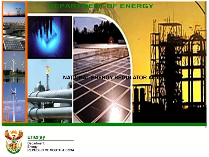 national energy regulator act