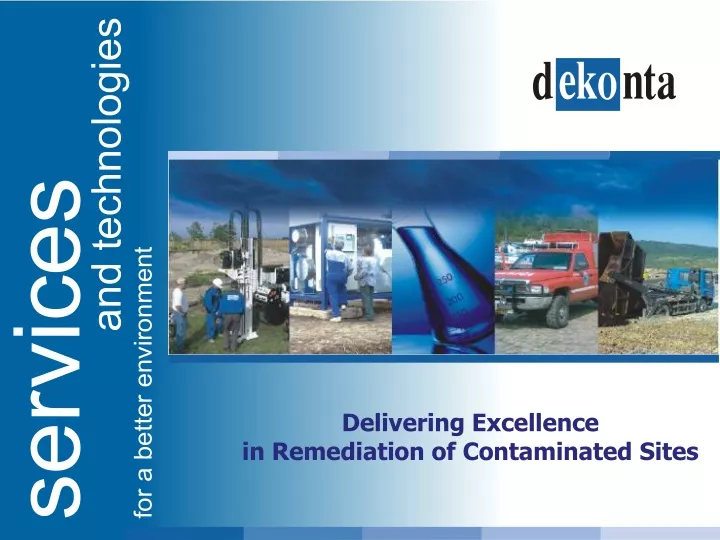 delivering excellence in remediation