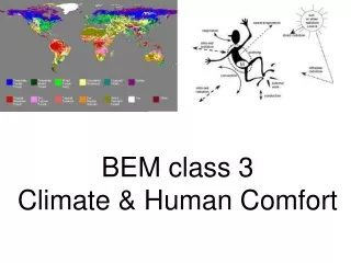 BEM class 3 Climate &amp; Human Comfort