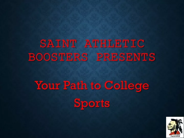 saint athletic boosters presents