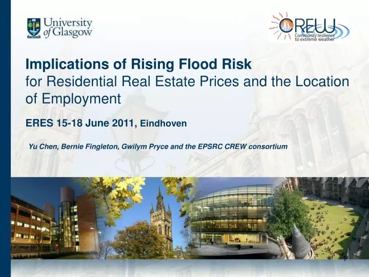 implications of rising flood risk for residential