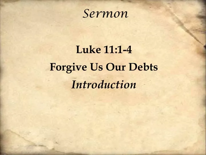 sermon