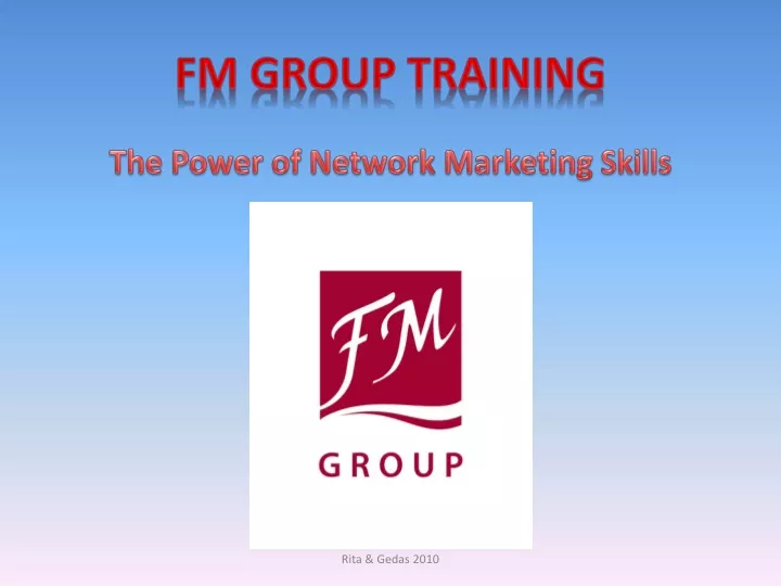 fm group training