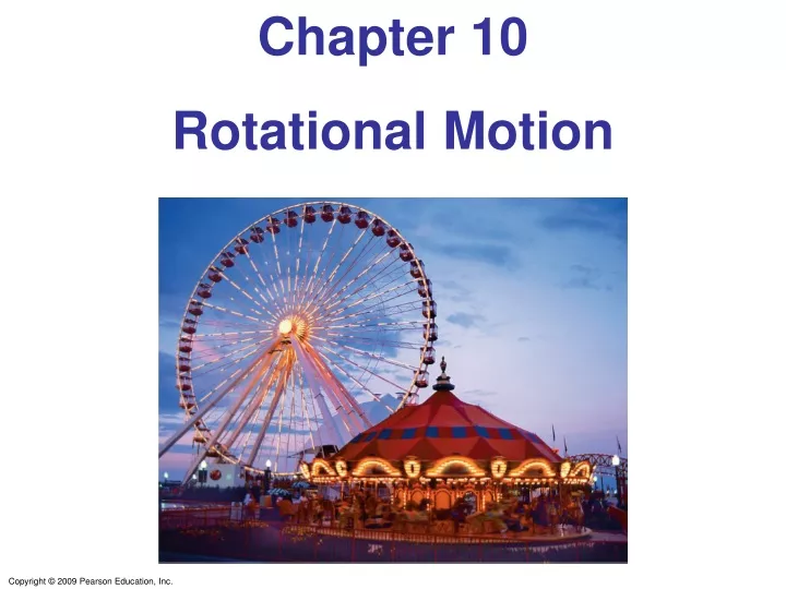 chapter 10 rotational motion