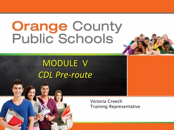 module v cdl pre route