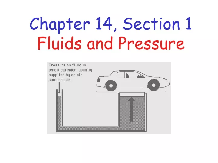chapter 14 section 1 fluids and pressure