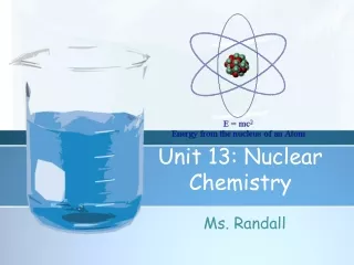Unit 13: Nuclear Chemistry