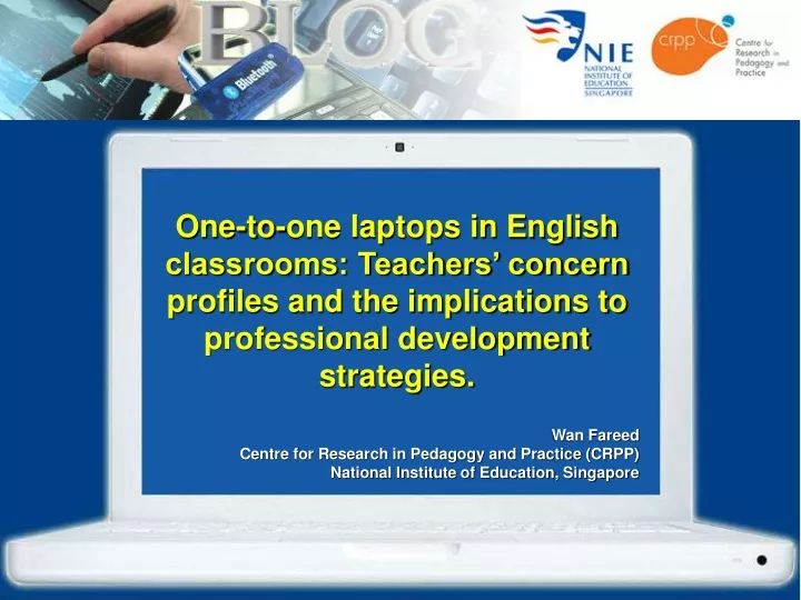 one to one laptops in english classrooms teachers