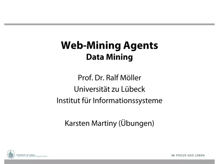 web mining agents data mining