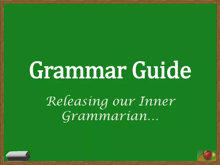 grammar guide