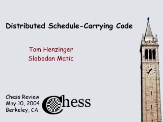 Distributed Schedule-Carrying Code