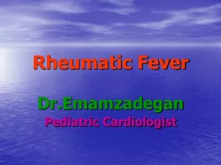 Rheumatic Fever