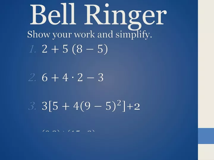 bell ringer