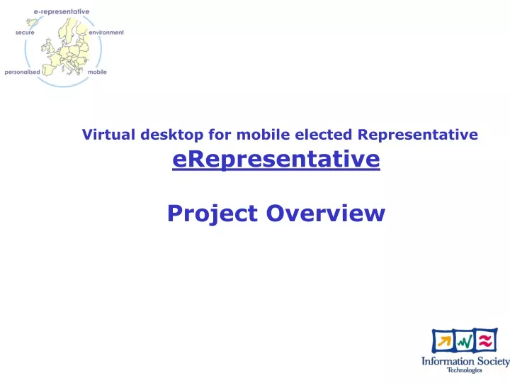 virtual desktop for mobile elected representative erepresentative project overview