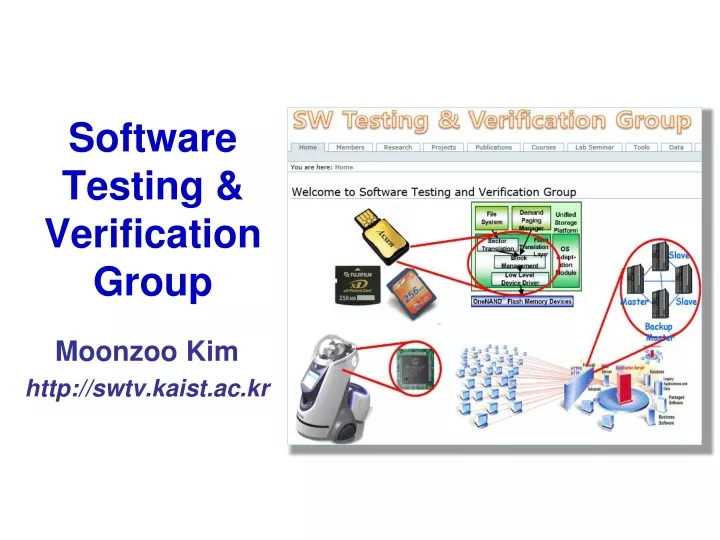 software testing verification group