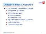 PPT - 4. Python - Basic Operators PowerPoint Presentation, free ...