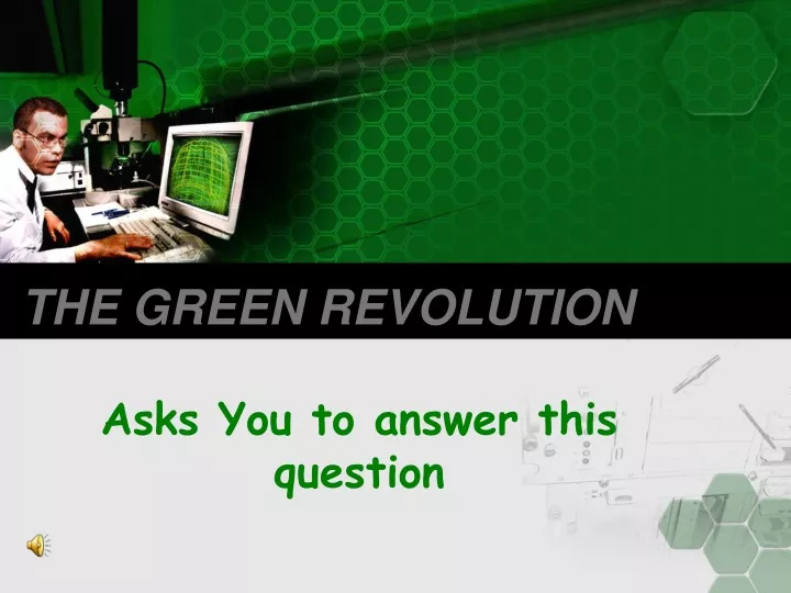 the green revolution