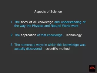 Aspects of Science