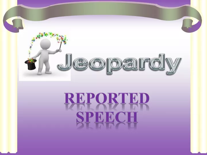 reported speech