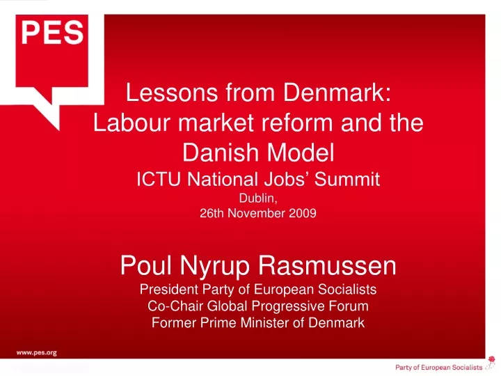 lessons from denmark labour market reform