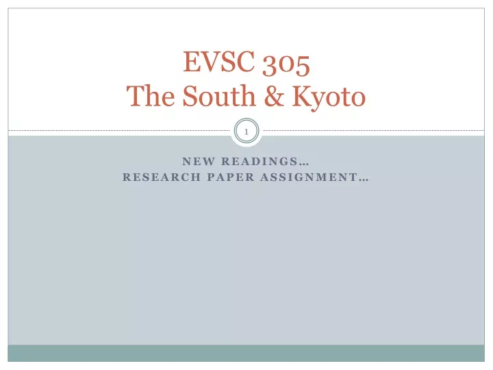 evsc 305 the south kyoto