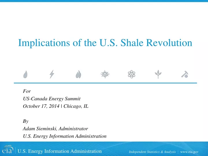 implications of the u s shale revolution