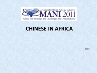 CHINESE IN AFRICA