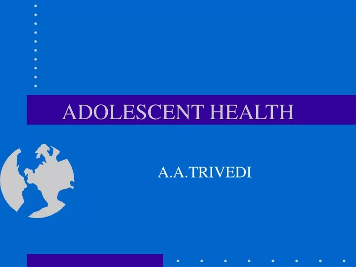 adolescent health
