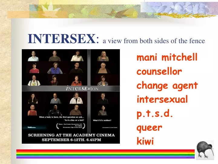 intersex a view from both sides of the fence
