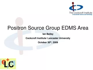 Positron Source Group EDMS Area