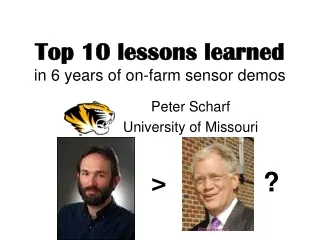 Top 10 lessons learned in 6 years of on-farm sensor demos