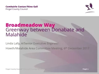 Broadmeadow Way