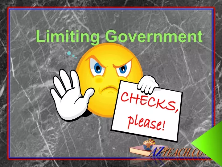 limiting government