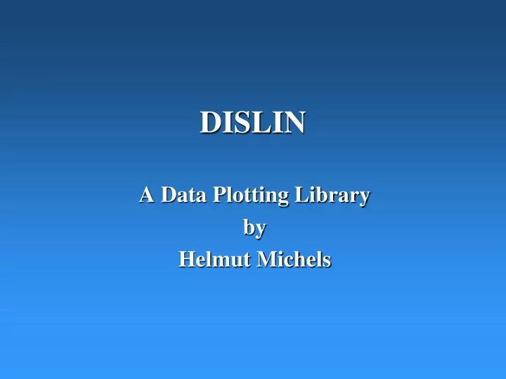 dislin