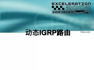 动态 IGRP 路由