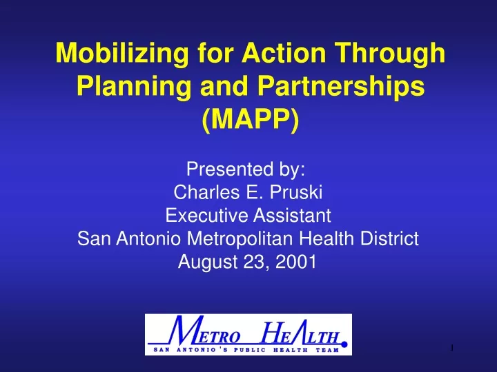 mobilizing for action through planning