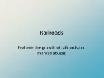 Railroads - slide 1