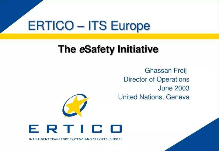 ertico its europe