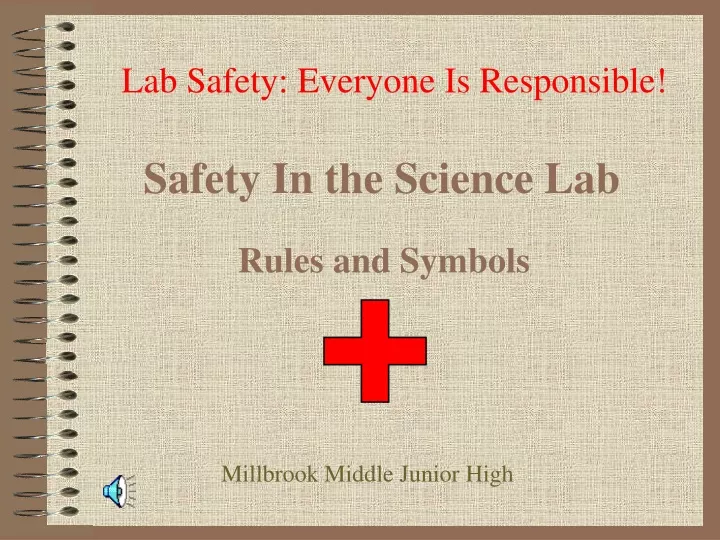 lab safety everyone is responsible