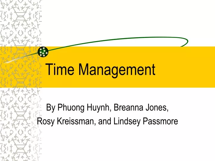 time management