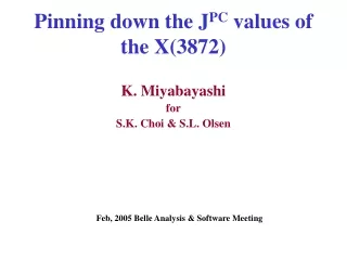 Pinning down the J PC  values of the X(3872)