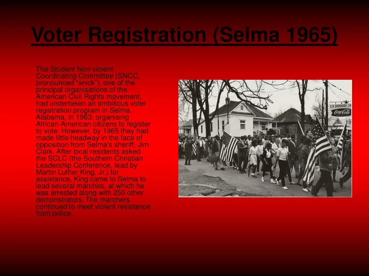 voter registration selma 1965