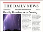 Deadly Thunderstorm Coming - slide 1